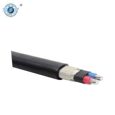 3x6awg XLPE Insulated Copper Concentric Cable